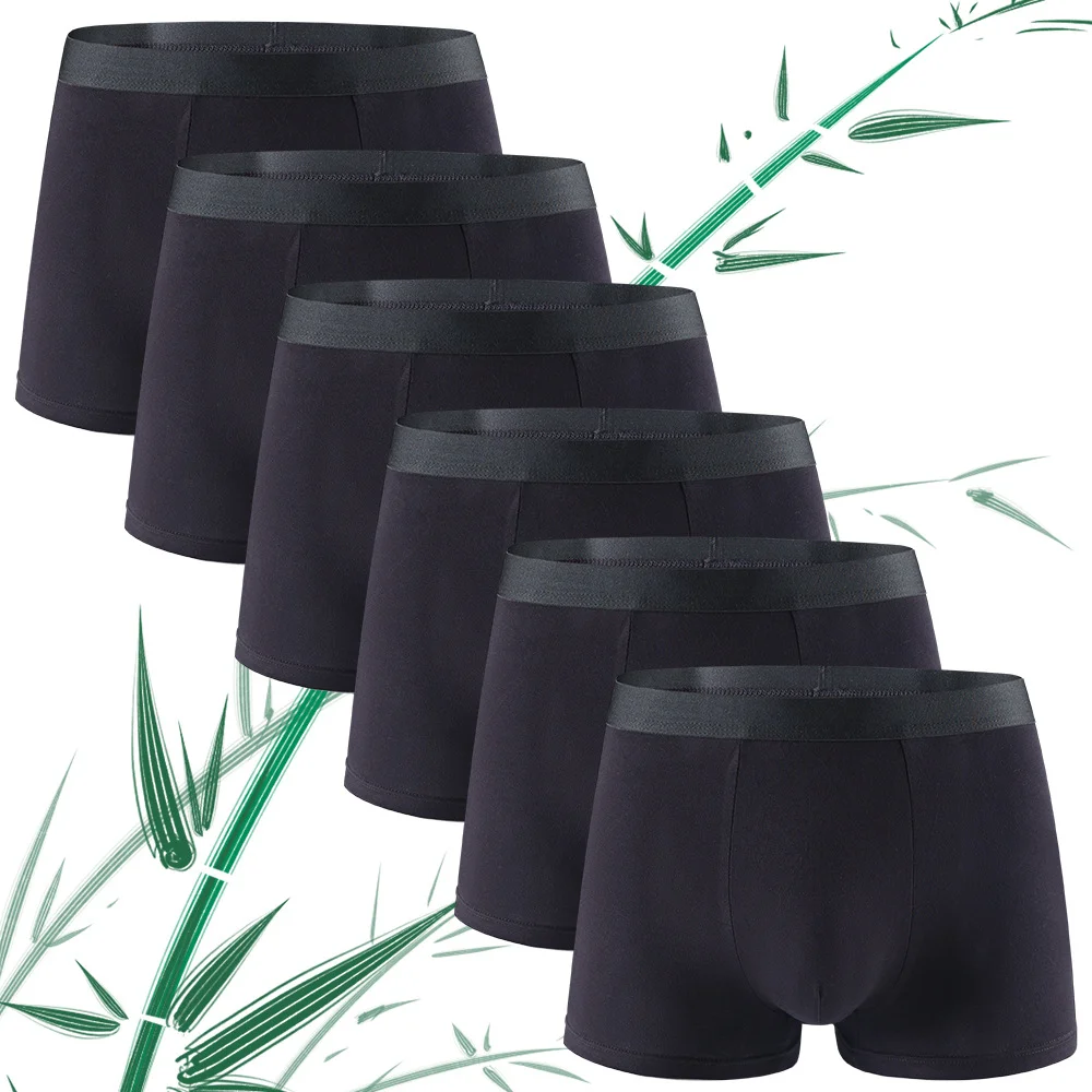 Boxer Shorts Modal - 6 sztuk męskich bokserek z włókna
