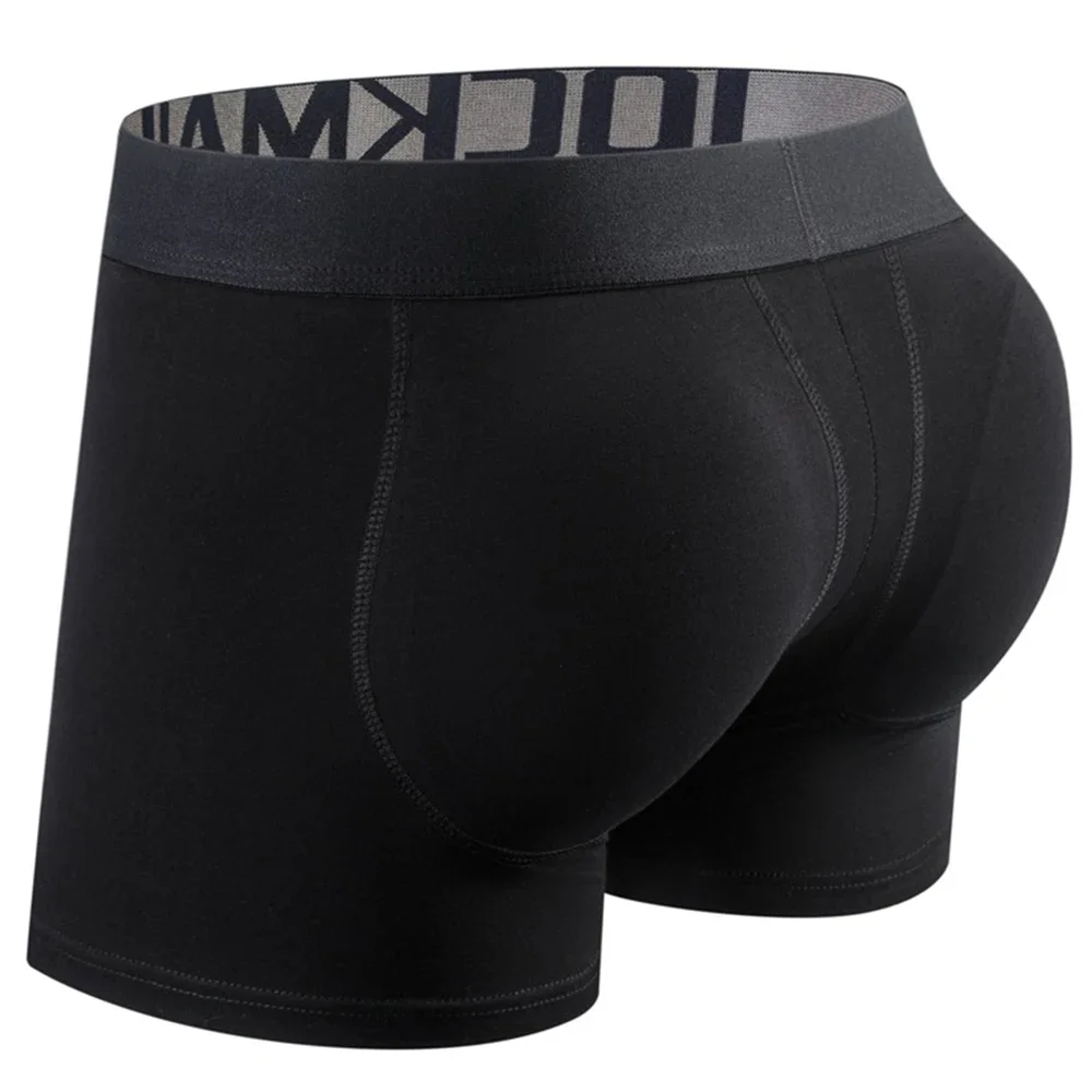 Boxer Brief Pack Cotton - Męskie wygodne bawełniane bokserki podnoszące pośladki