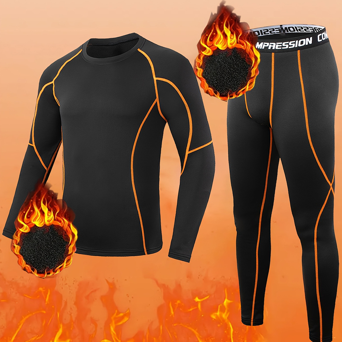 Zimowy męski zestaw sportowy z – Compression Long Pant recenzja i cena