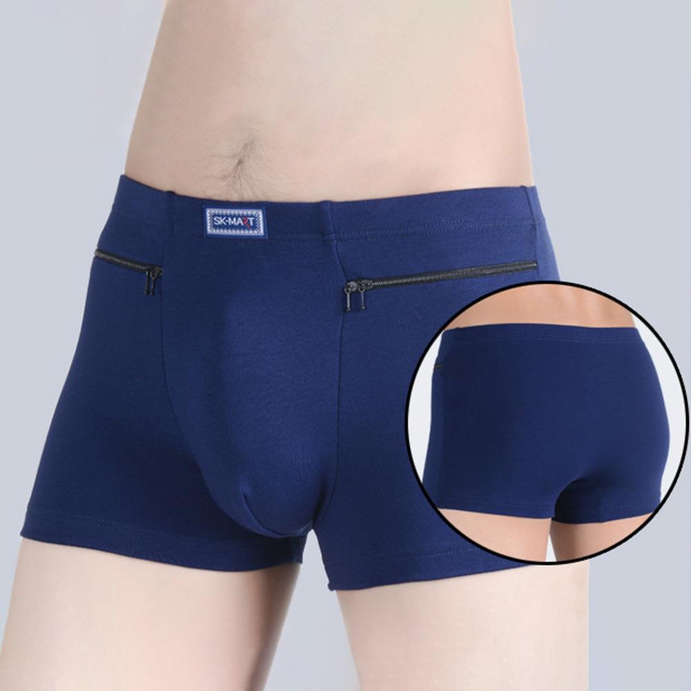 Męskie kieszenie bielizna majt – Boxer Brief Pack Cotton recenzja i cena