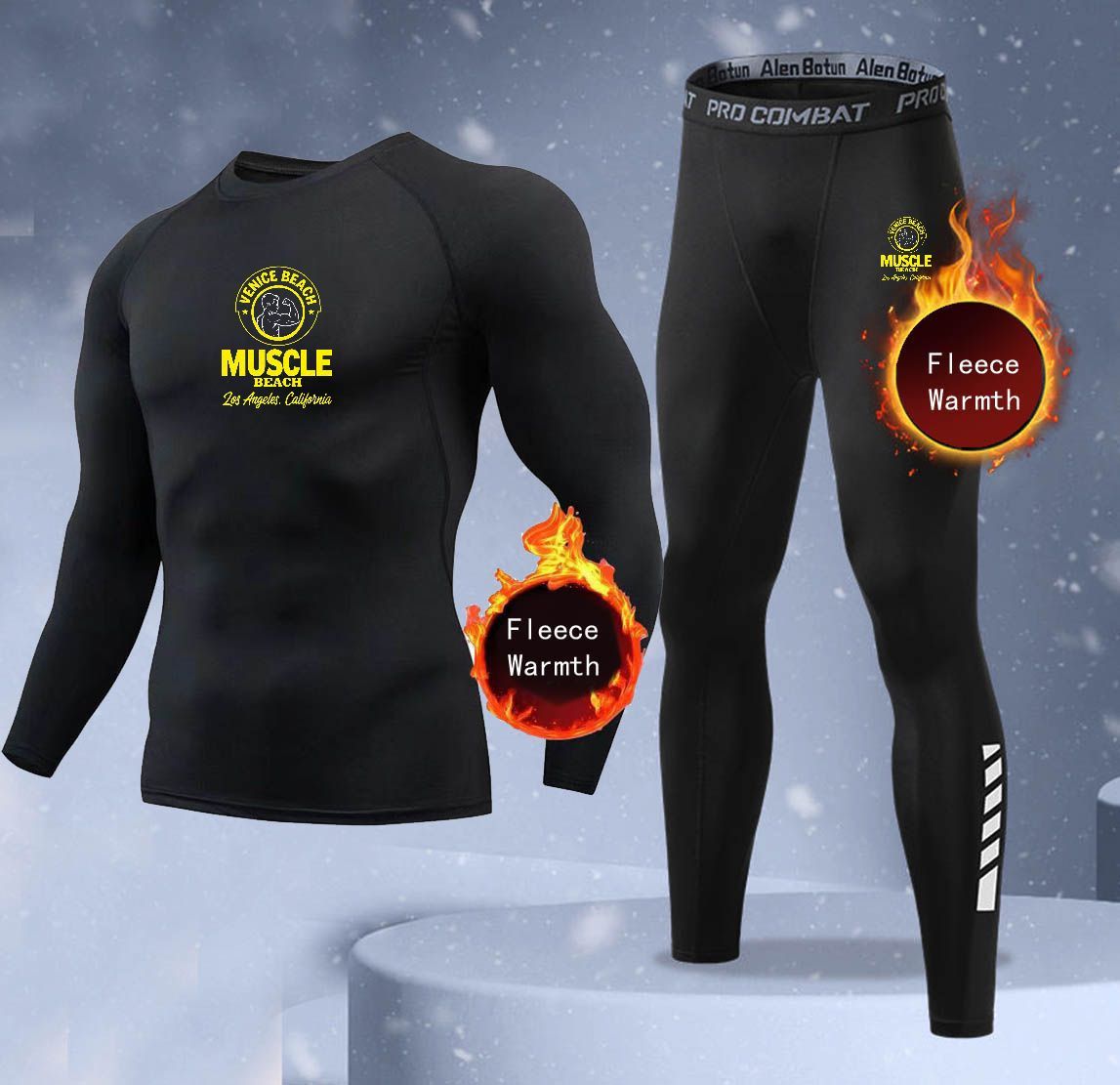 Nowy 2-częściowy zimowy ciepły – Thermal Long John recenzja i cena