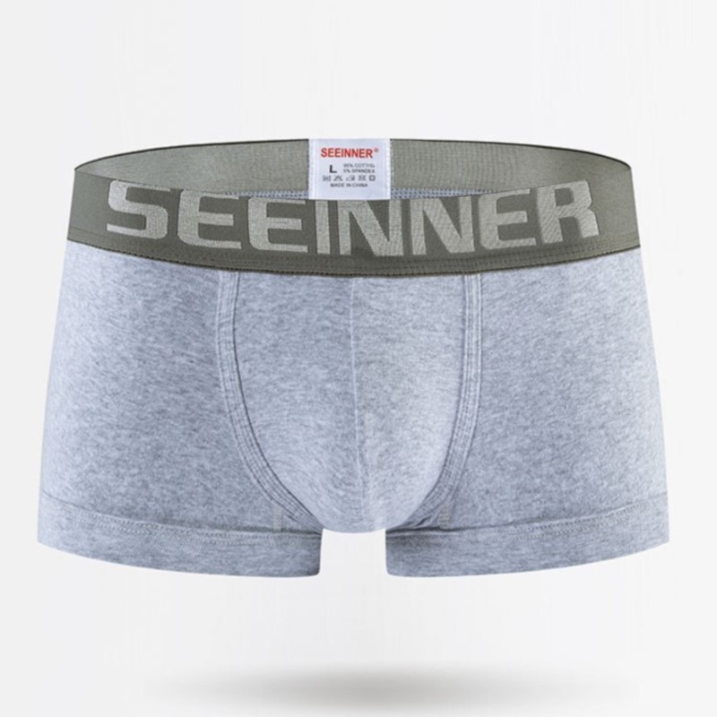 Seeinner Męskie Bokserki Baweł – Boxer Brief Pack Cotton recenzja i cena